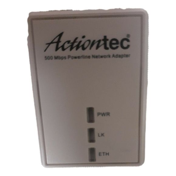 Actiontec Powerline Network Adapter Kit PWR511K01, 500 Mbps 4 Network Adapters - Picture 2 of 6
